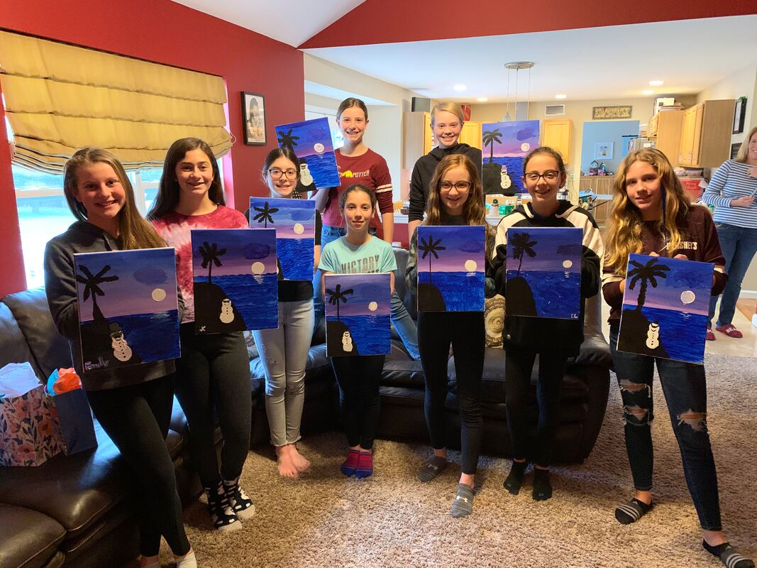teen paint party long islandPicture