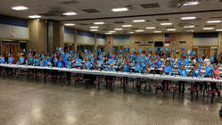 girl scout service unit paint party