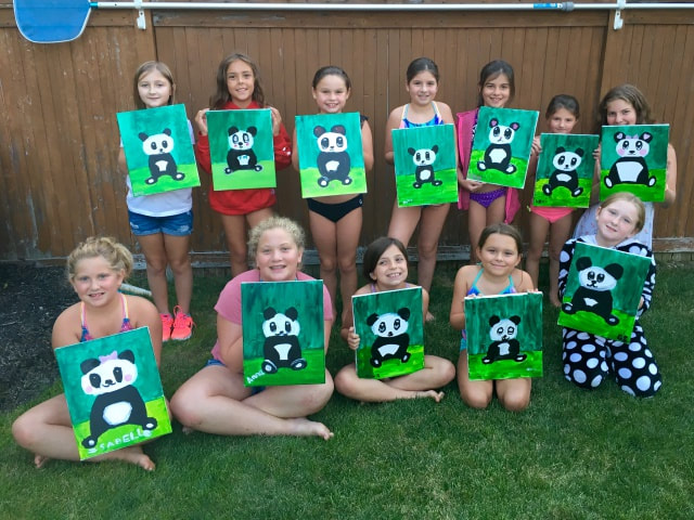 Paint Party At Home Suffolk County Your Home Location Or Business