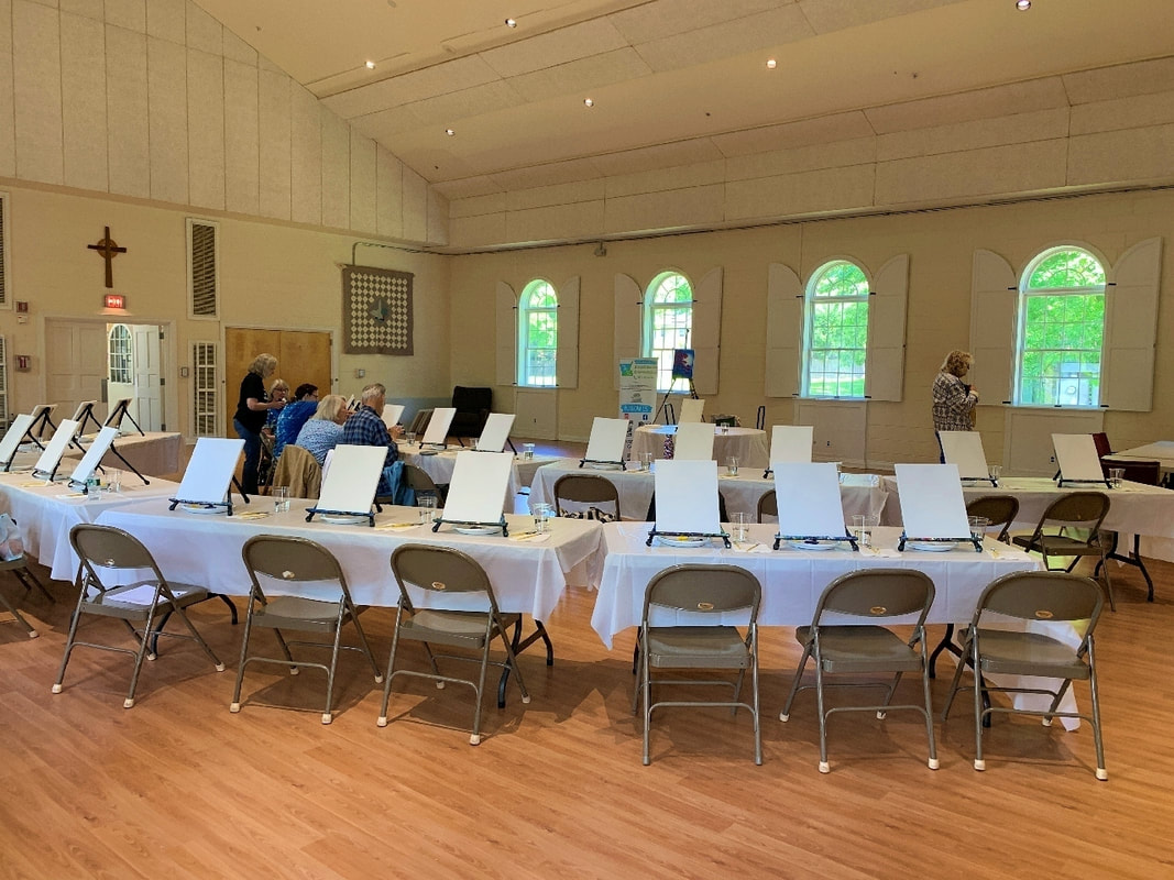 church painting event