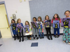 girl scout painting badge party