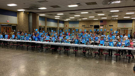 girl scout service unit paint party